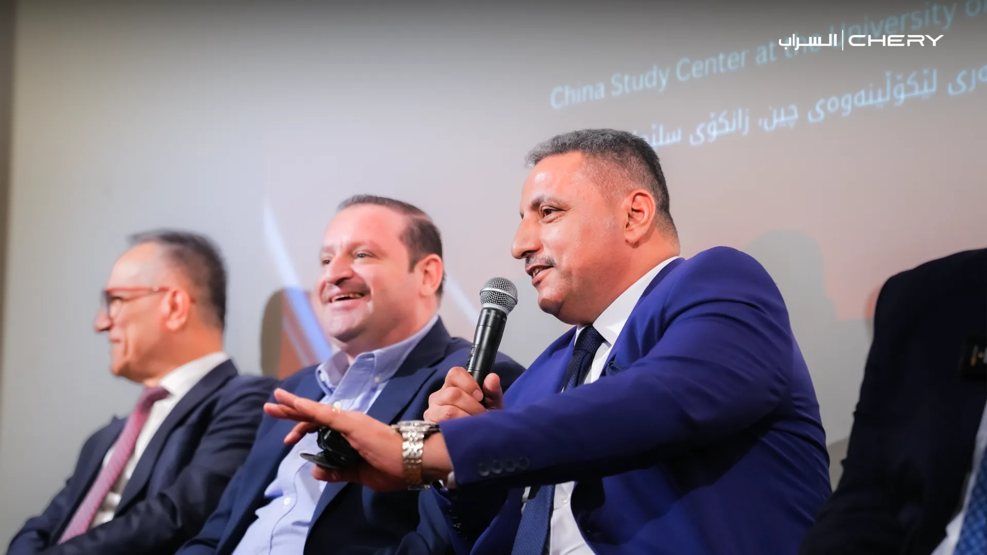 بحضور القنصل الصيني ومحافظ السليمانية.. "شيري السراب" تشارك في ندوة العلامات التجارية الصينية للسيارات بجامعة السليمانية